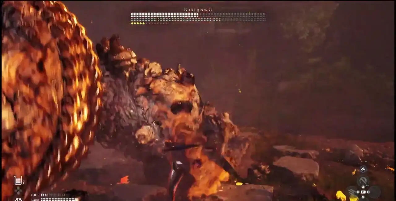 Stellar Blade Gigas punish window screenshot