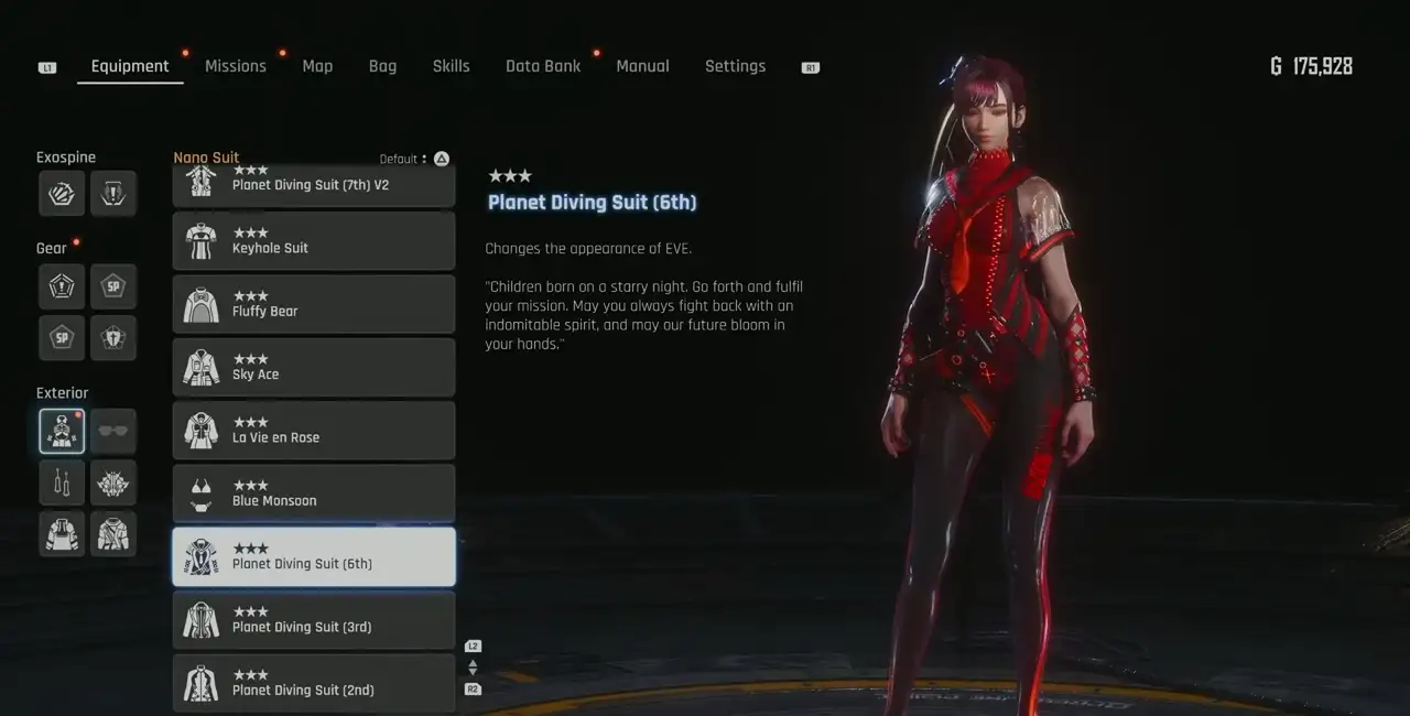 Stellar Blade endings roadmap planning screenshot