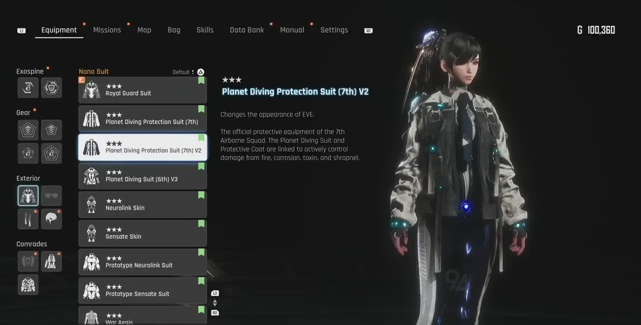 Stellar Blade Complete Edition outfit update screenshot