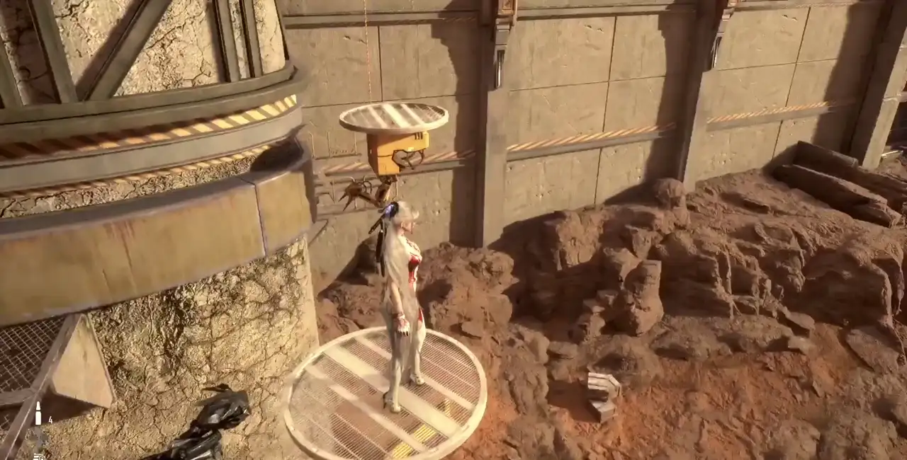 Stellar Blade region cleanup route for Exospine planning screenshot